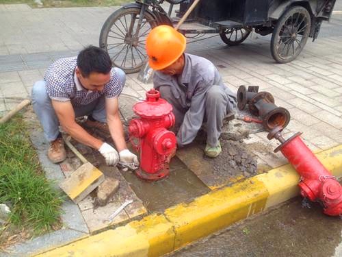 室外消火栓安装工程